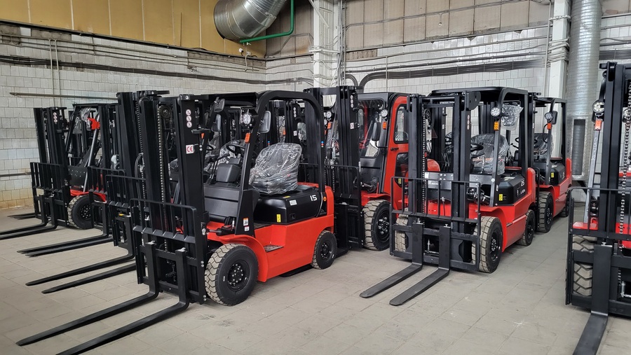 Тест-драйв складской техники на нашем складе в Реутове