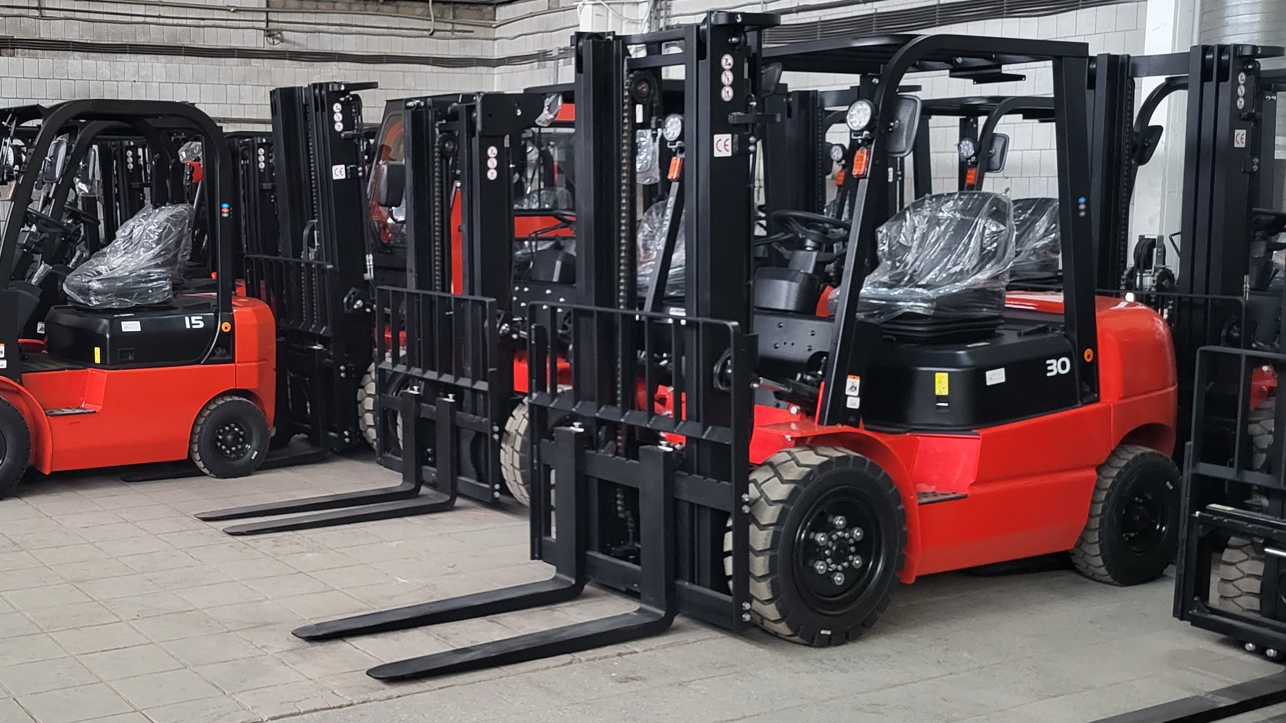 Тест-драйв складской техники на нашем складе в Реутове